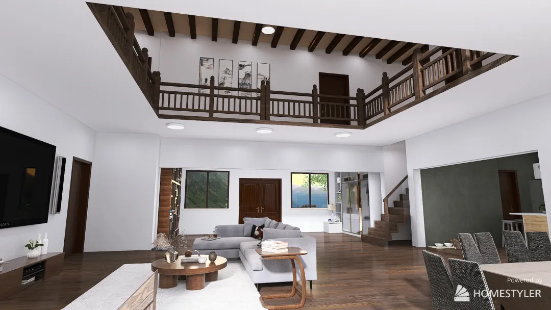 TDJ4M1 : Residential Home 3d design renderings
