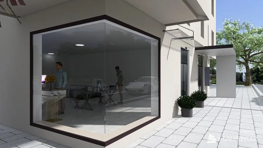 Building in Switzerland 3d design renderings