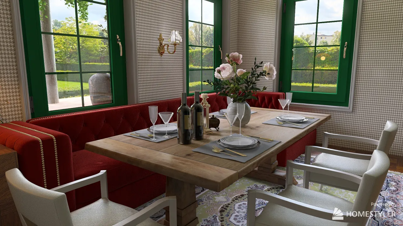 DiningRoom 3d design renderings