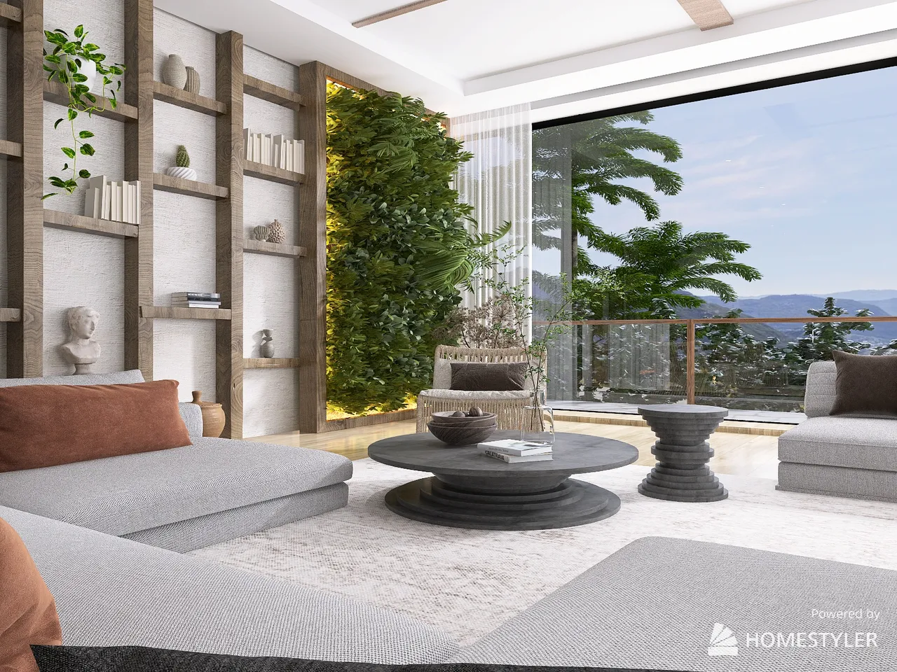 LivingDiningRoom 3d design renderings