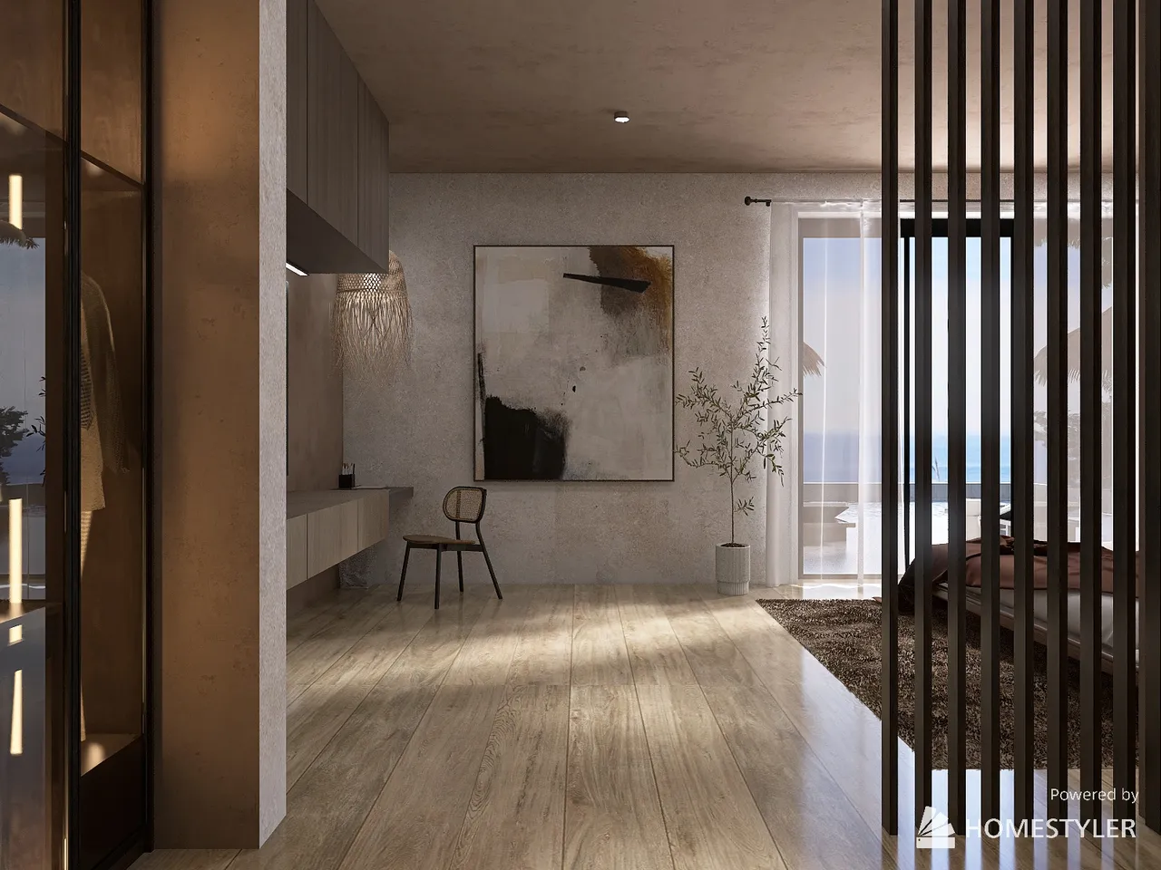 Bedroom 3d design renderings