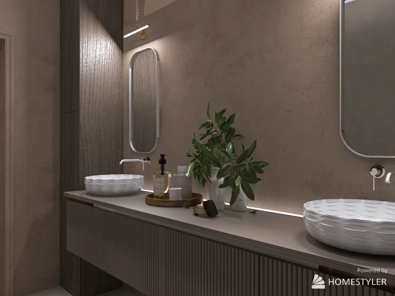 Bathroom 3d design renderings