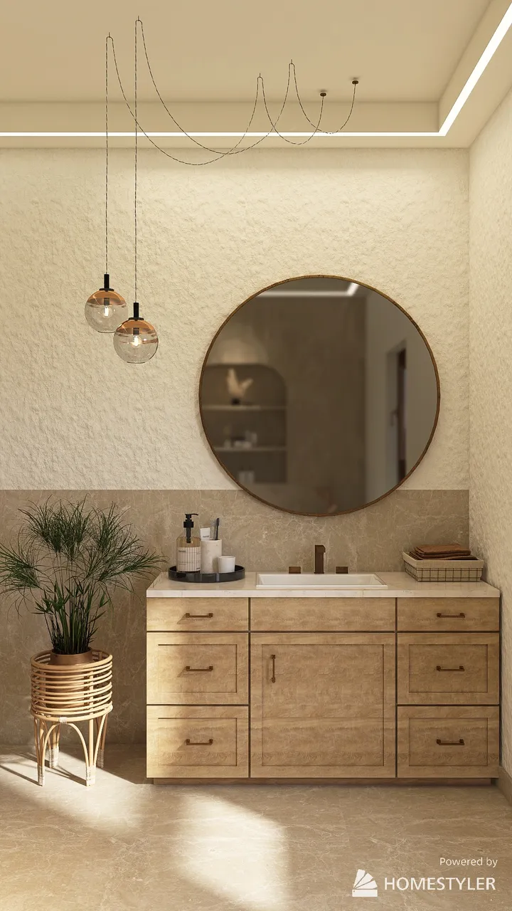 Bathroom 3d design renderings