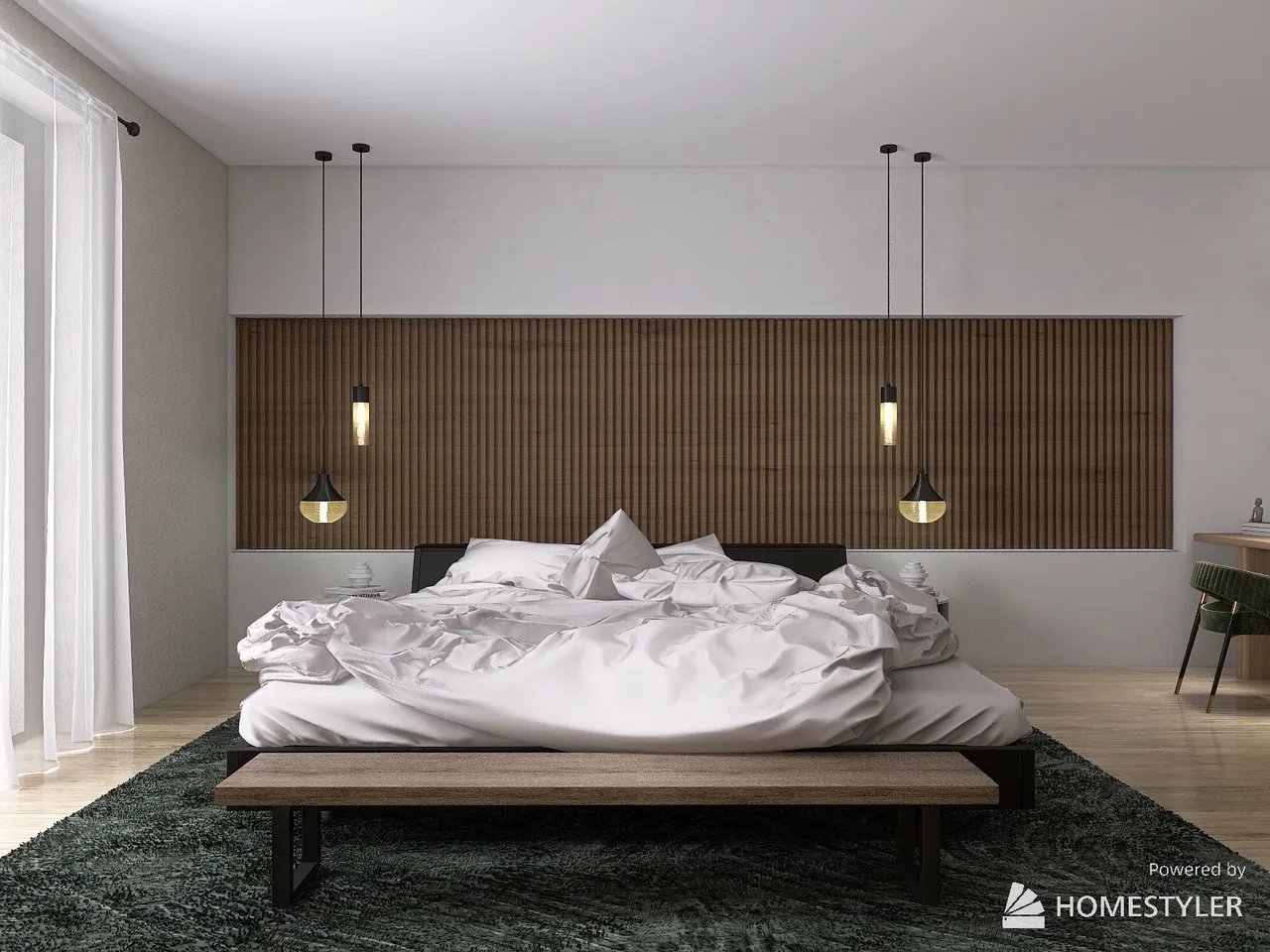 Bedroom 3d design renderings