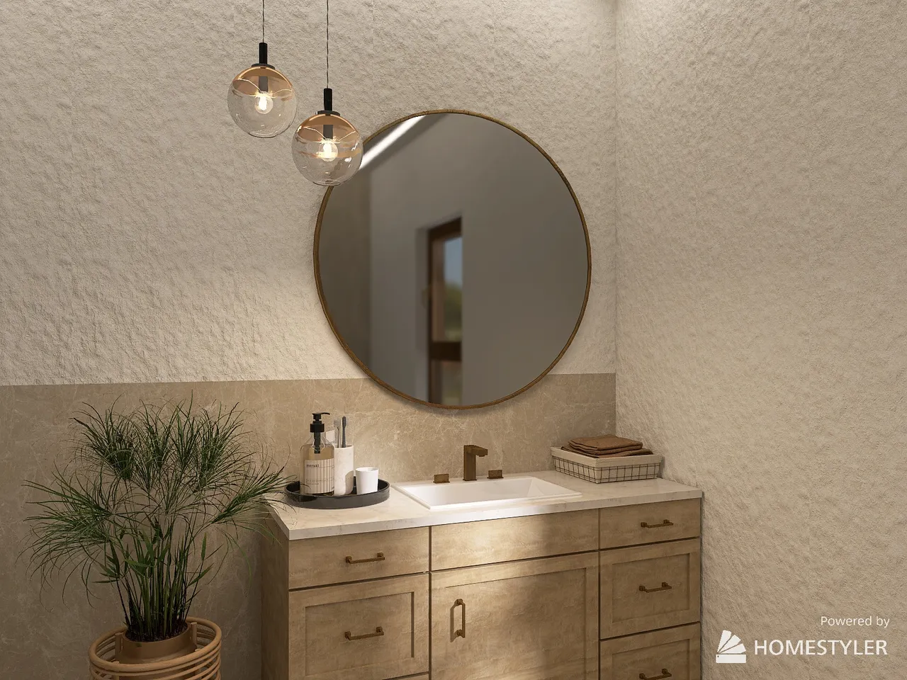 Bathroom 3d design renderings