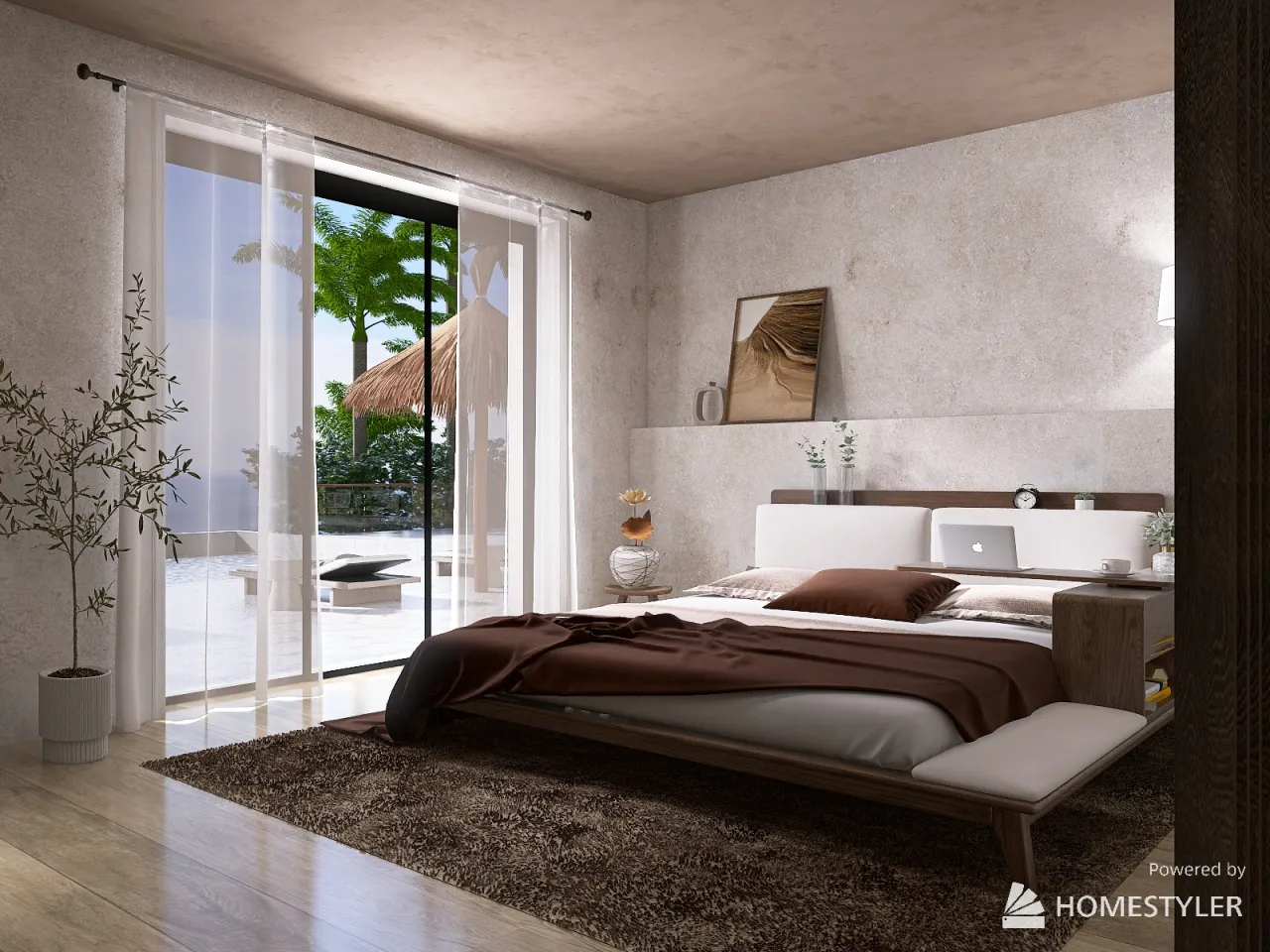 Bedroom 3d design renderings