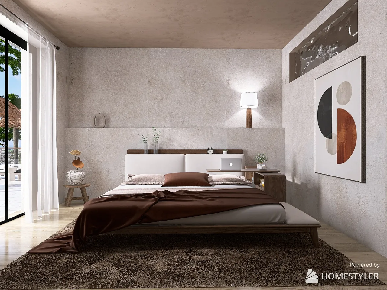 Bedroom 3d design renderings