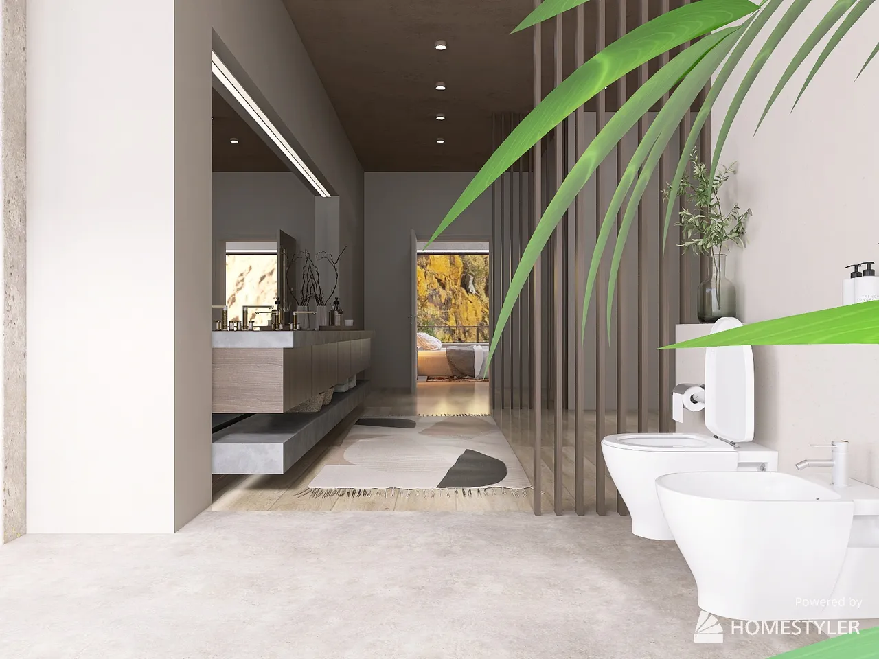 MasterBathroom 3d design renderings