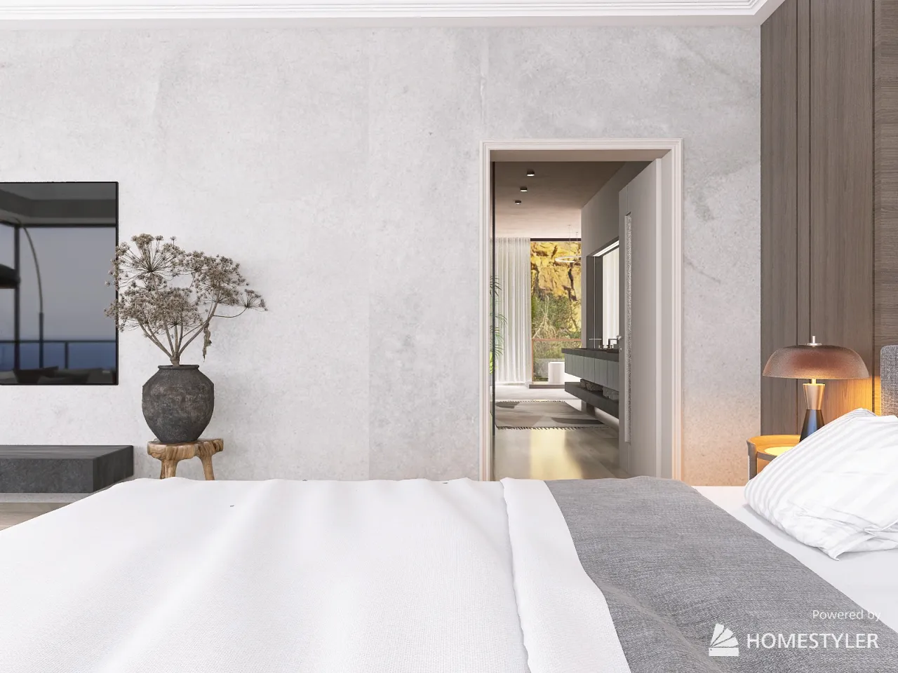 MasterBedroom 3d design renderings