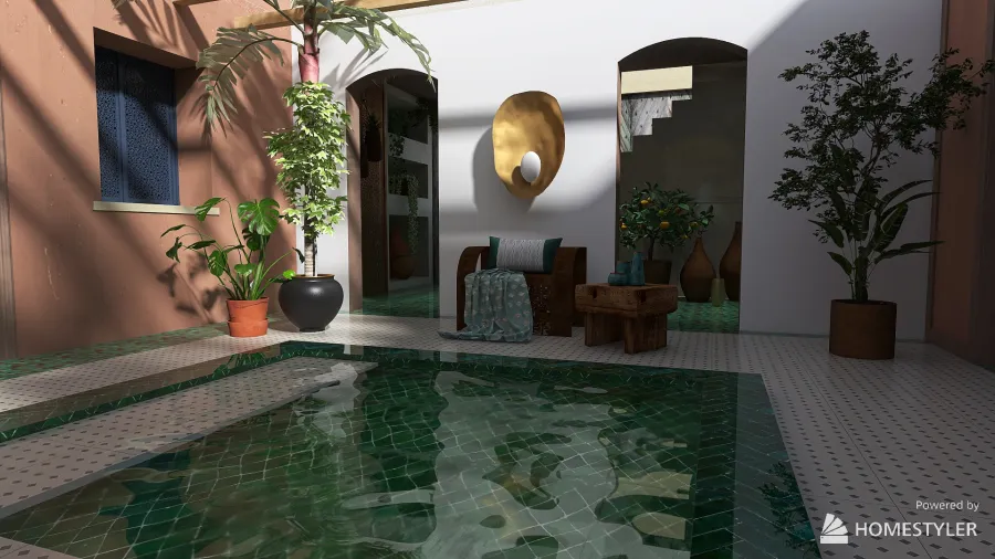 Au Sud d'Essaouira 3d design renderings