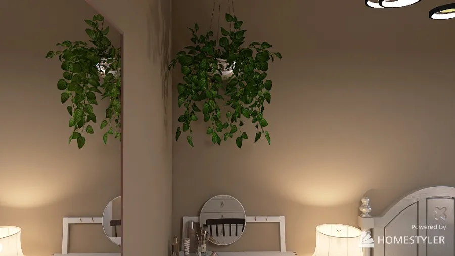 1 Bedroom 2 Bathroom Apartment 3d design renderings