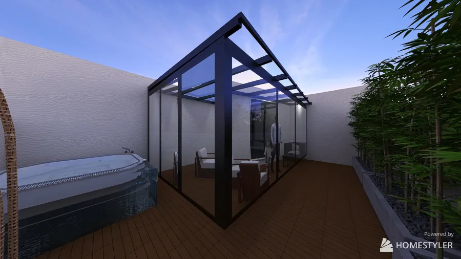 zimna zahrada 3d design renderings