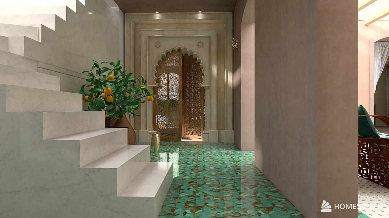 Au Sud d'Essaouira 3d design renderings