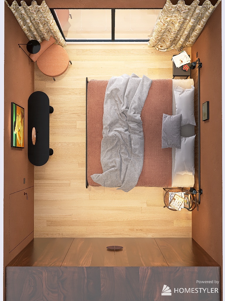 Tranquil bedroom 3d design picture 18