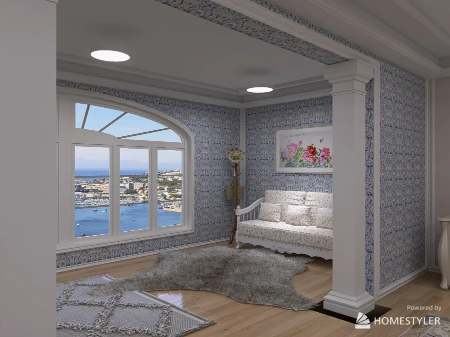 Mediterranean Apartment 3d design renderings