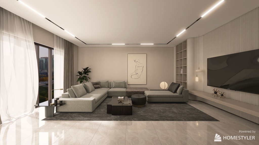 Living_Room 3d design renderings