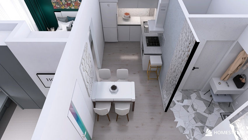 Appartment for 3- 4 people 3d design picture 50.18