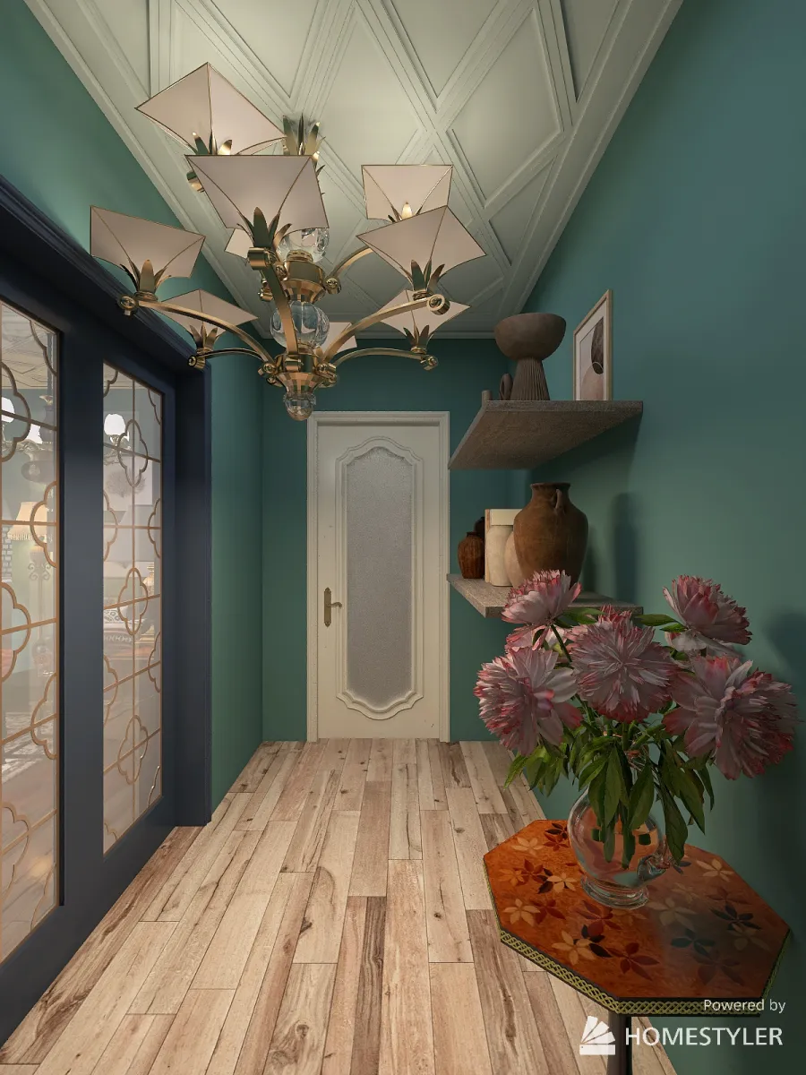 Bohemian Home 3d design renderings