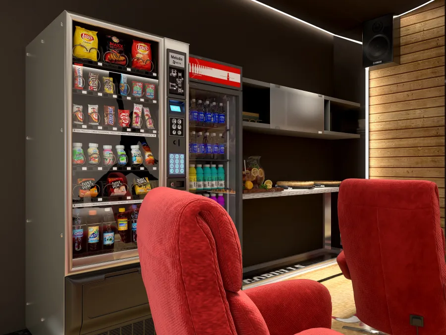 Lounge area 3d design renderings