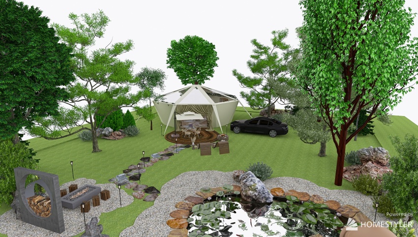 Glamping a luxurious way to camp 3d design picture 1213.18