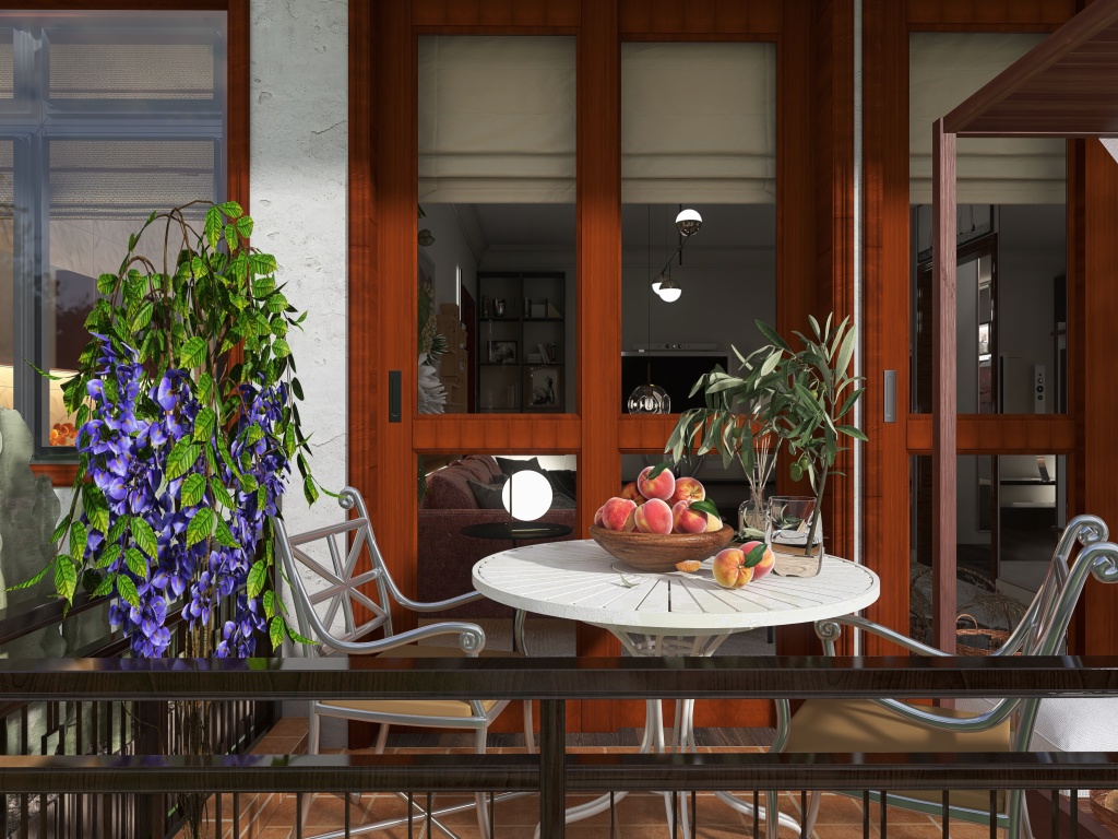 Alina's apartment 3d design renderings