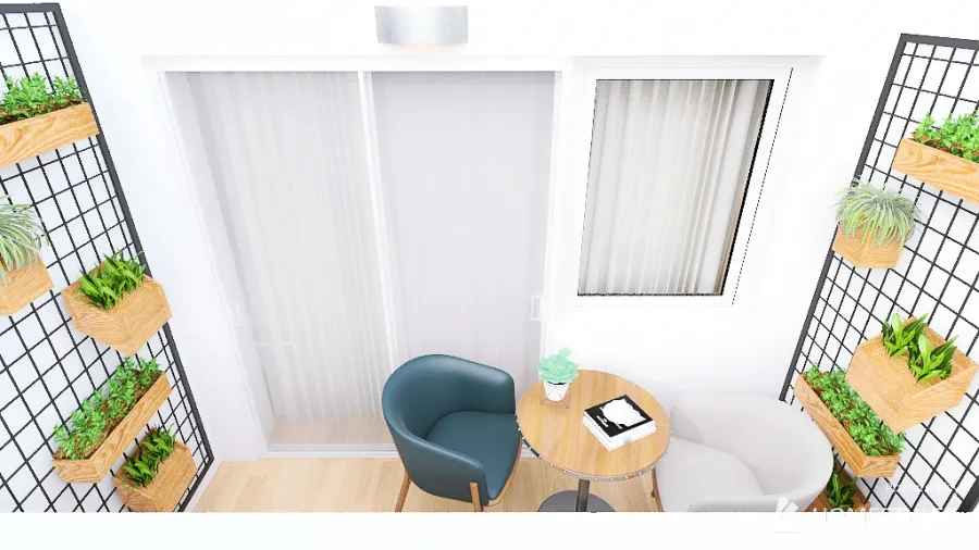 Apartament Qualis 3d design renderings