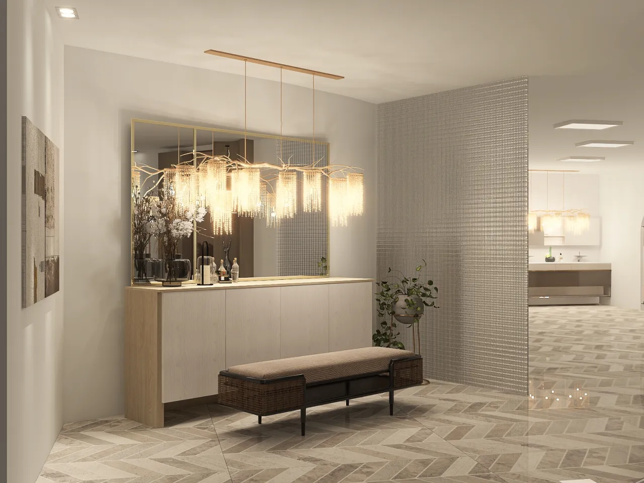 Bathroom 3d design renderings