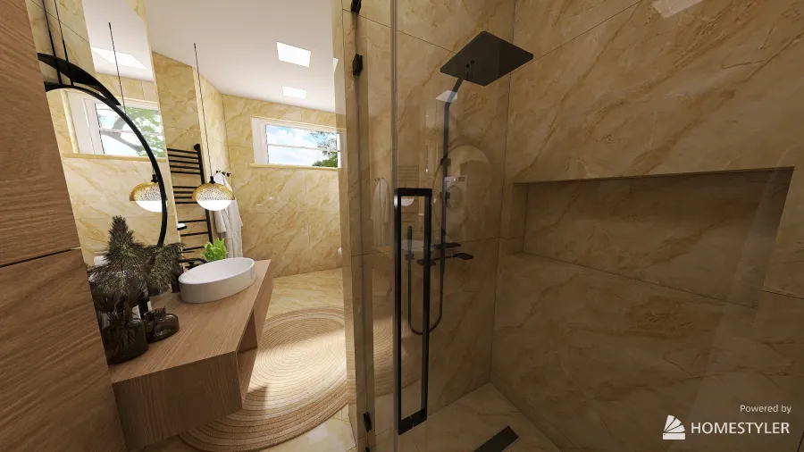 koupelna Mrsklesy 3d design renderings