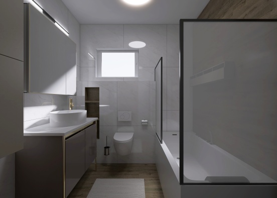 Šlat, kupaonica1 Design Rendering