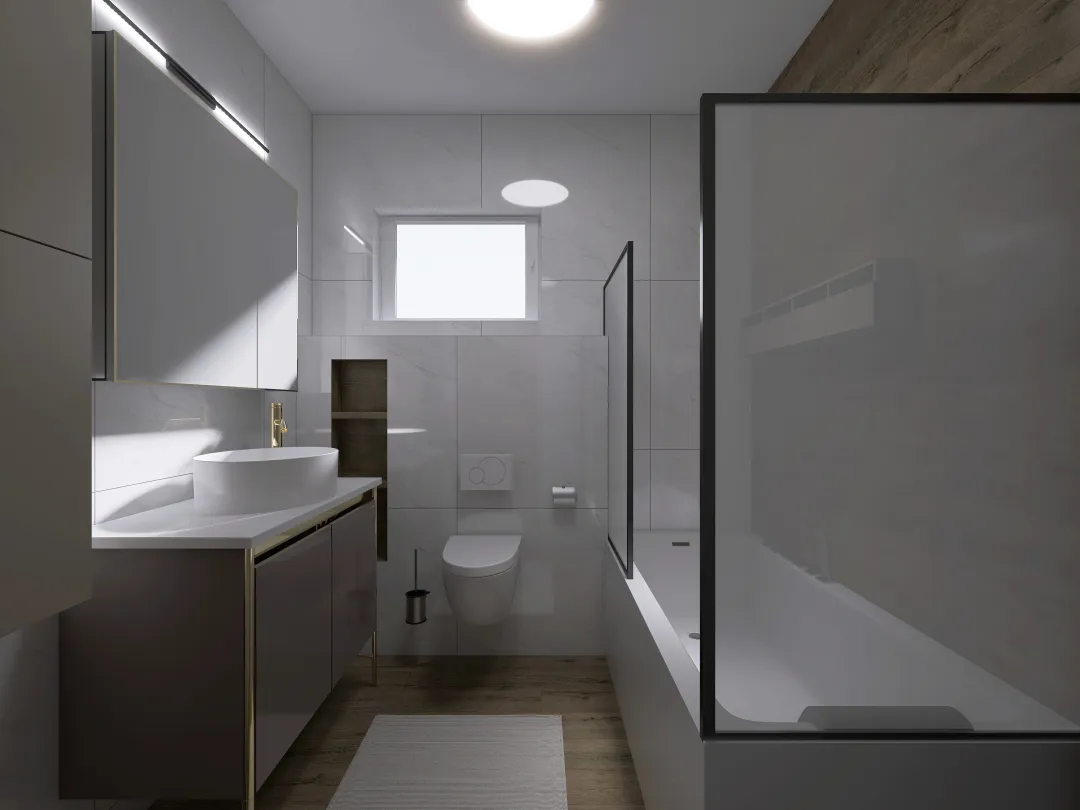 Šlat, kupaonica1 3d design renderings