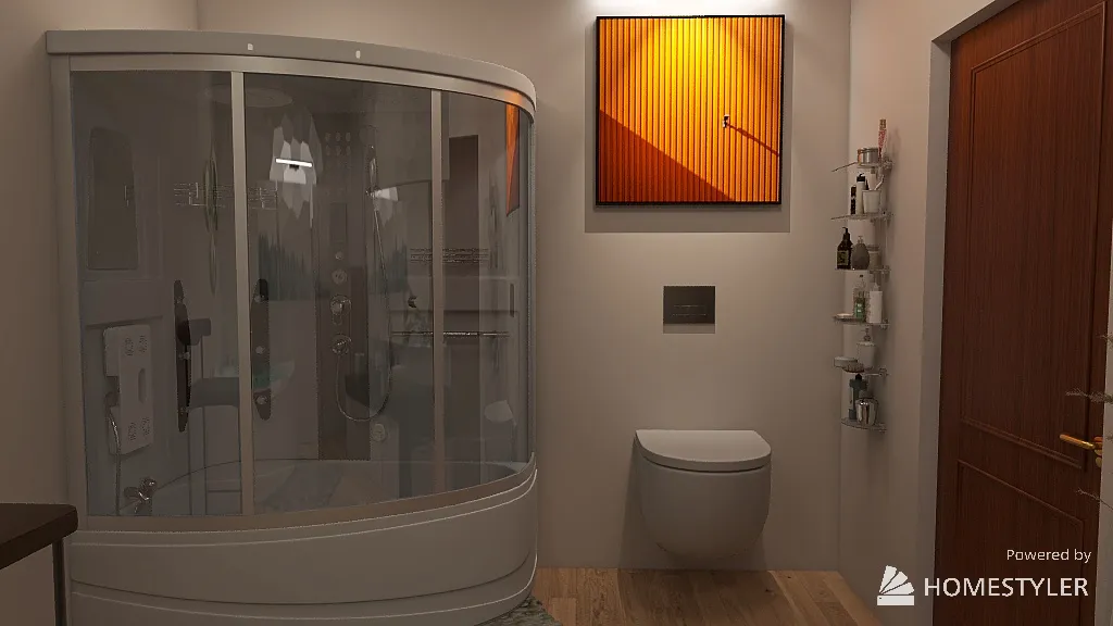 Bathroom 3d design renderings