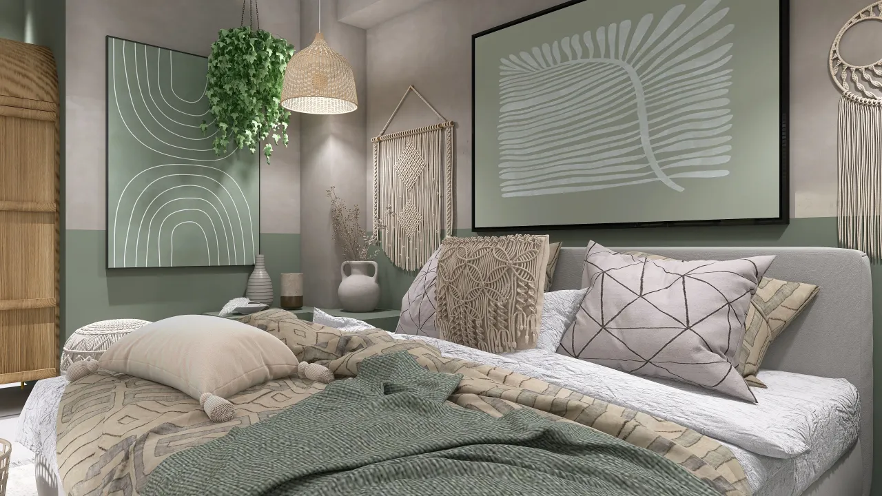 MasterBedroom 3d design renderings