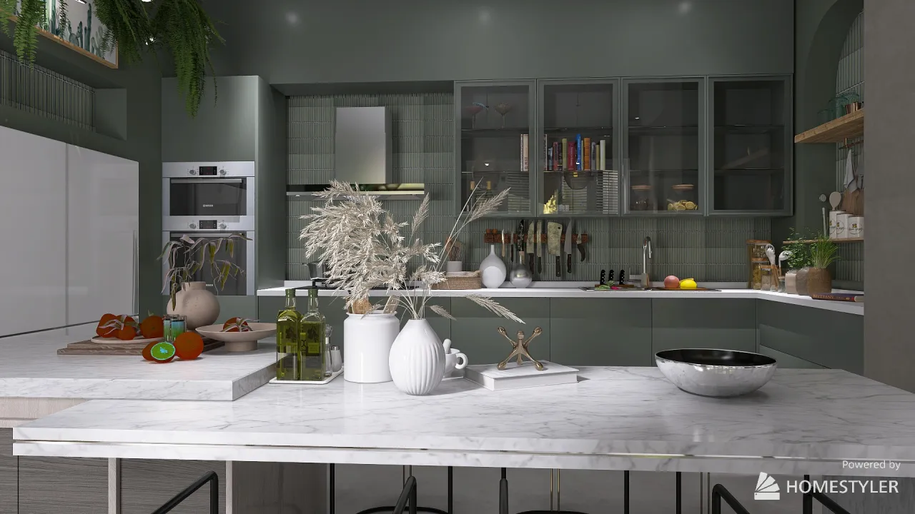 Kitchen 3d design renderings