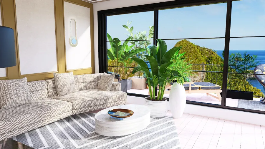 Holiday Apartment 3d design renderings
