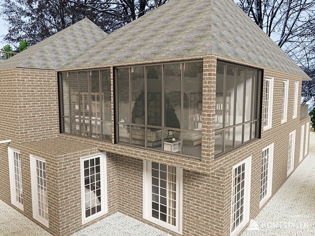 Mountain House 3d design renderings
