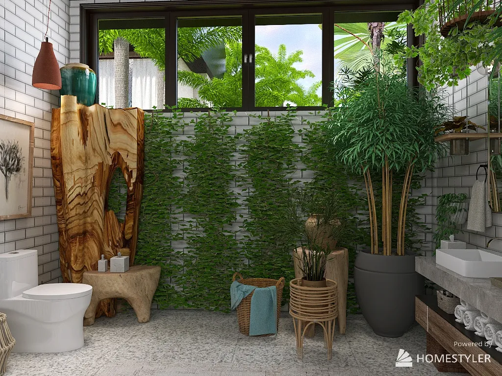 Bathroom 3d design renderings