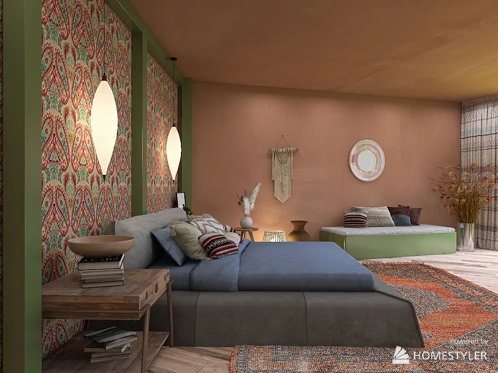 Bedroom 3d design renderings