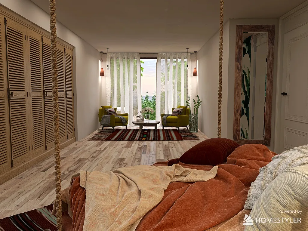 Bedroom 3d design renderings