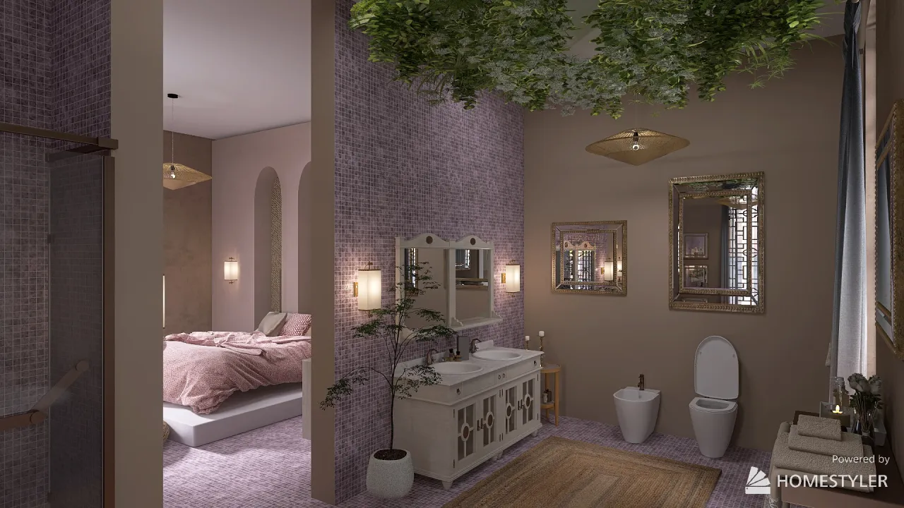 MasterBedroom 3d design renderings