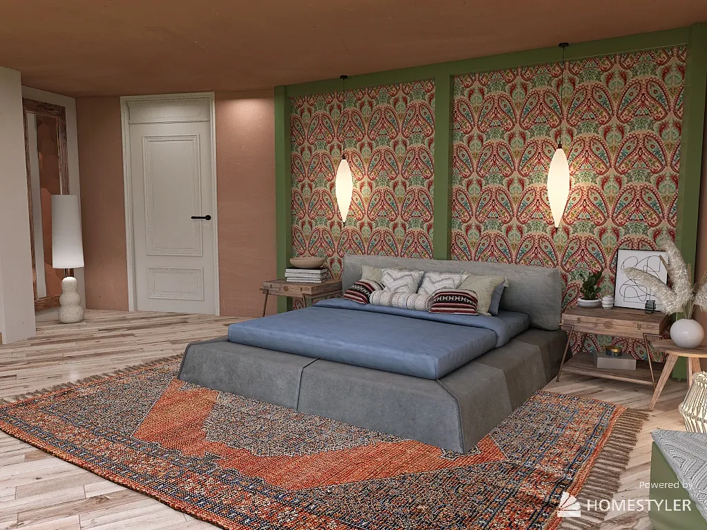 Bedroom 3d design renderings