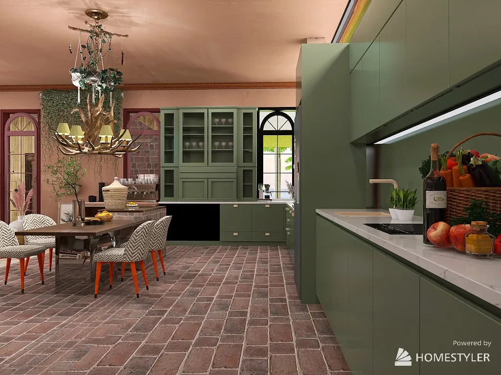 Kitchen 3d design renderings