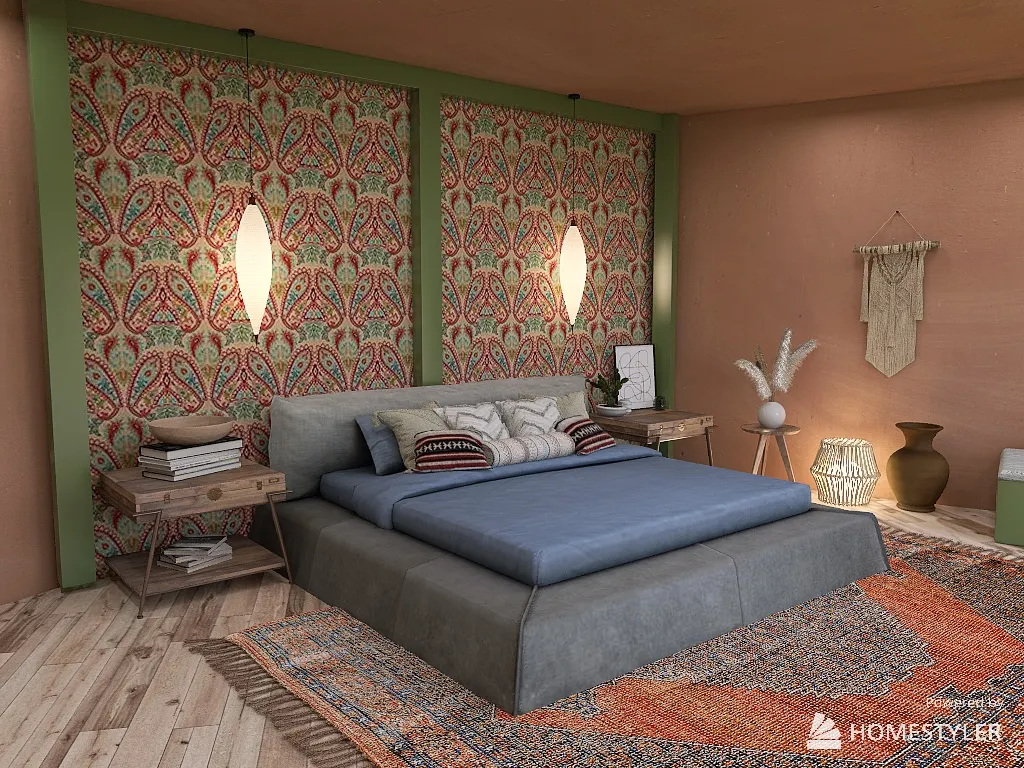 Bedroom 3d design renderings