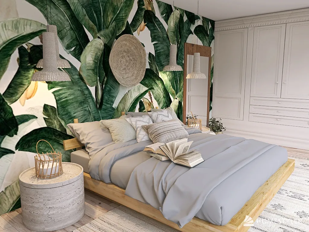 Bedroom 3d design renderings