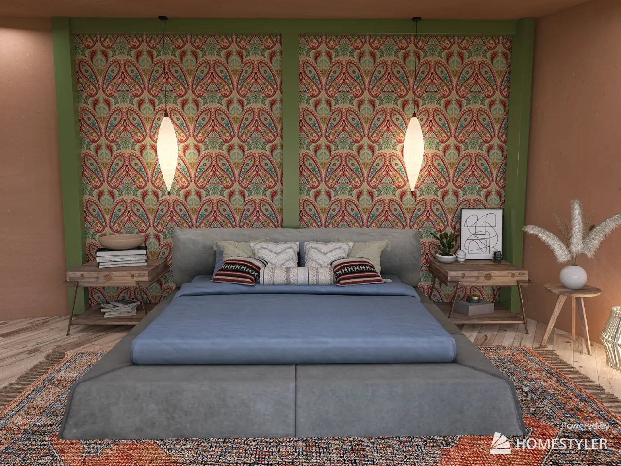 Bedroom 3d design renderings