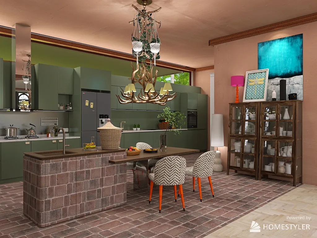 Kitchen 3d design renderings