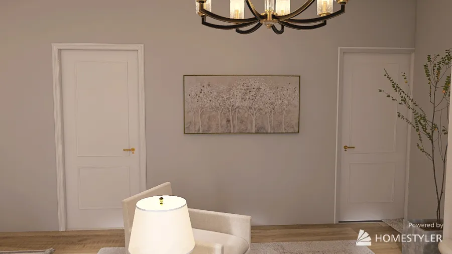 Modern Classic 4 Bedroom 3 Bath House 3d design renderings