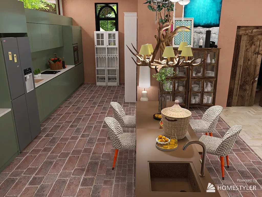 Kitchen 3d design renderings