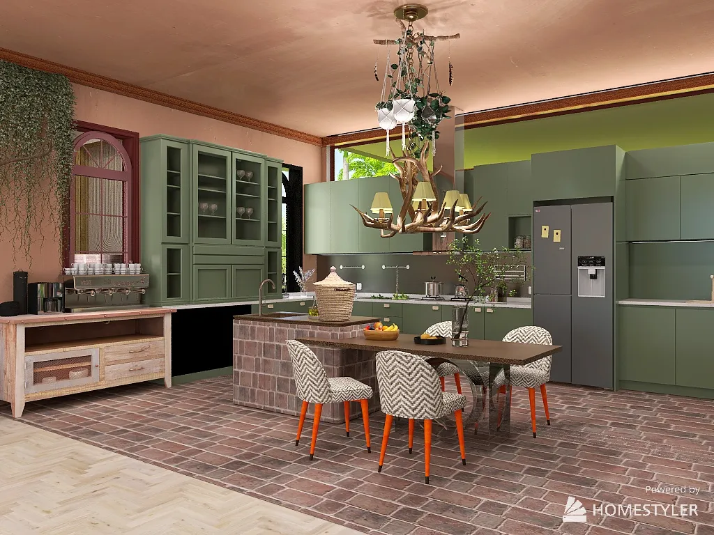 Kitchen 3d design renderings