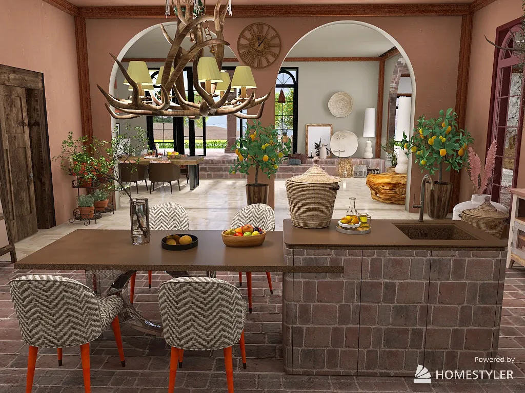 Kitchen 3d design renderings