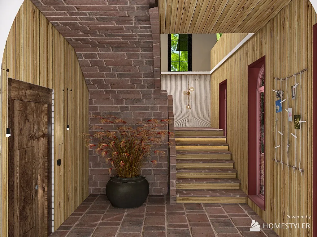 Hallway 3d design renderings